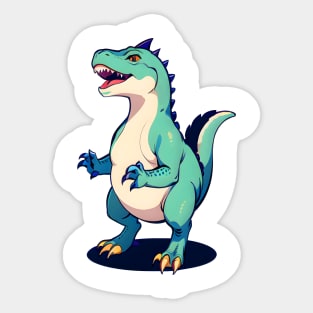 Fun Cartoon Dino 06 Sticker